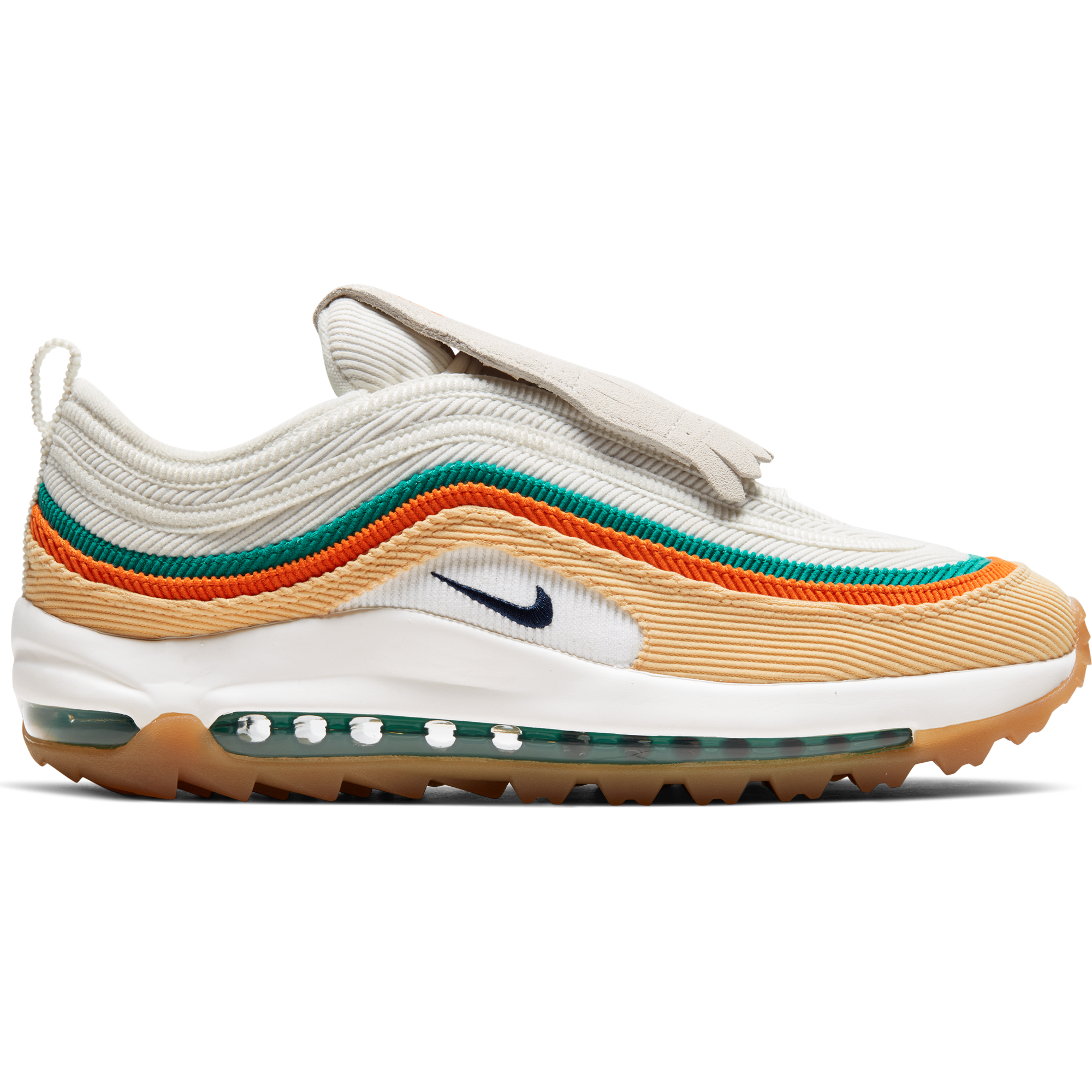 Air Max 97 G NRG Spikeless Golf Shoe - White/Green/Multi